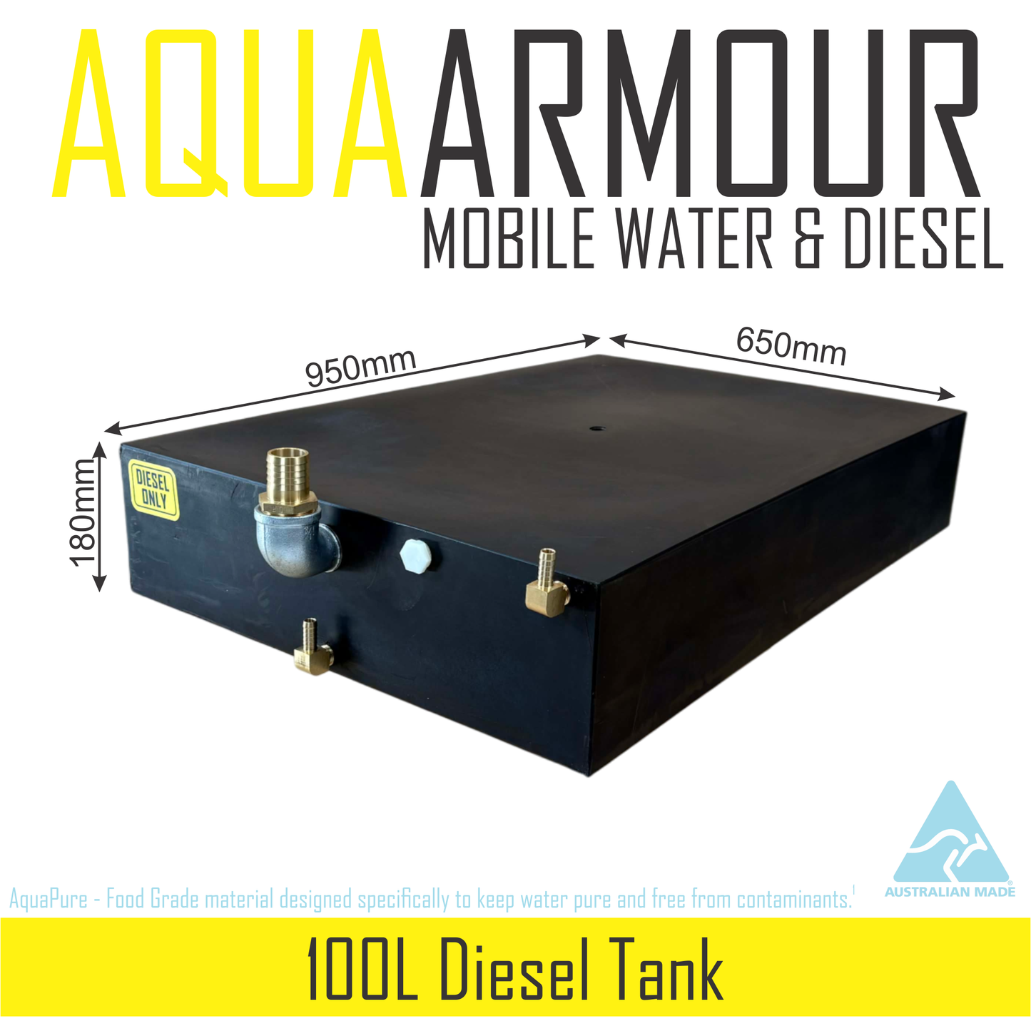 100L Diesel Fuel Tank