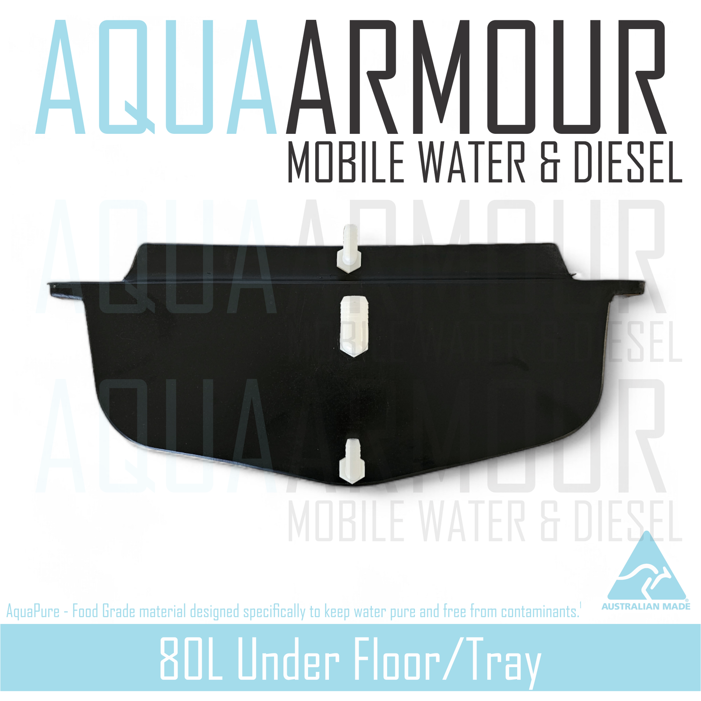 80L Under Floor / Ute Tray / Trailer / Caravan (81x61x25)