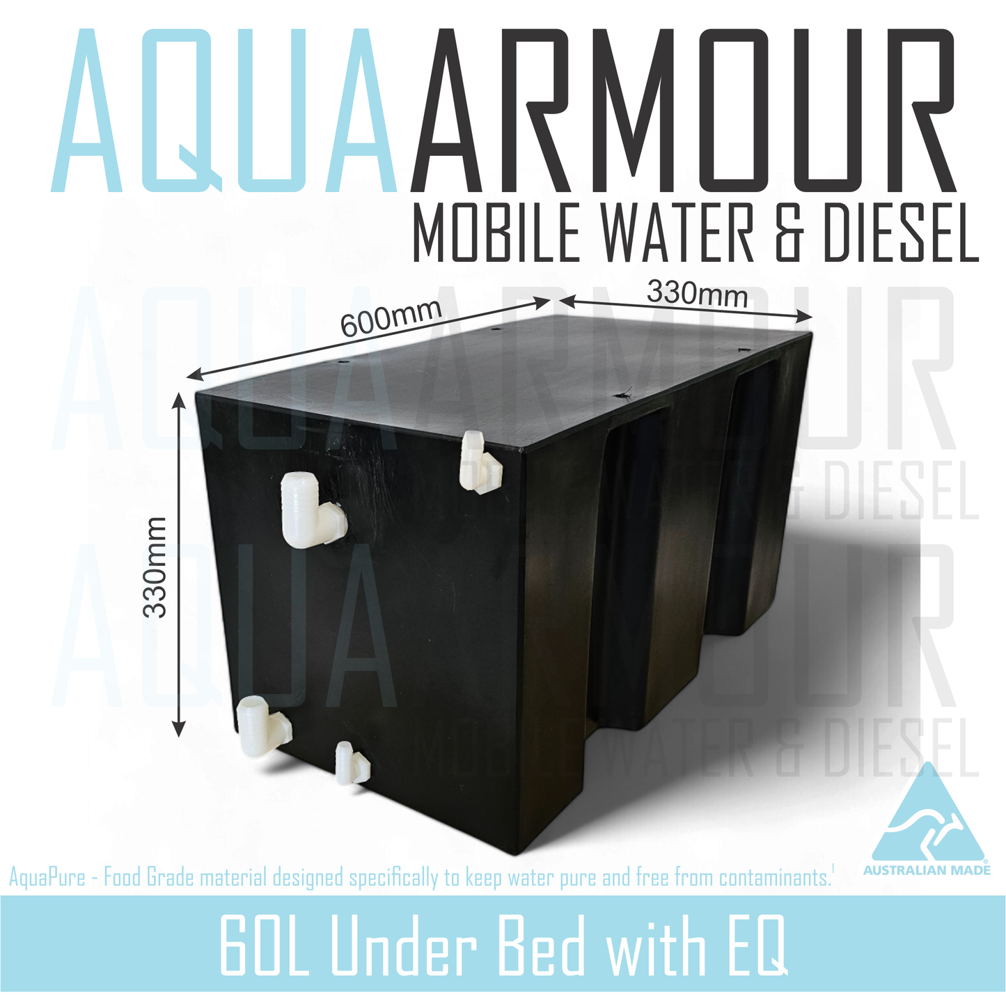 60L Under Bed With Optional EQ (60x33x33).