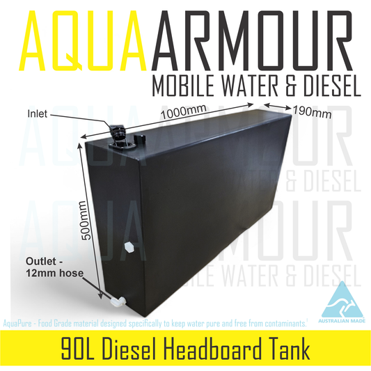 90L Diesel Headboard Tank (100x50x19)