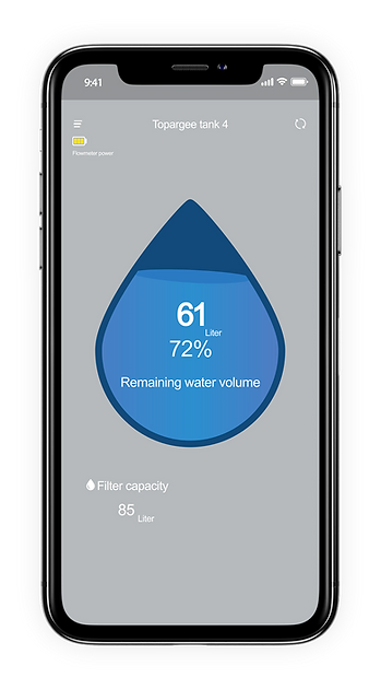 Topargee Bluetooth Water Level Gauge