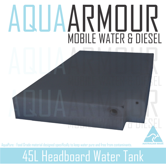 45L Slimline Headboard Fresh Water Tank (91x56x11).