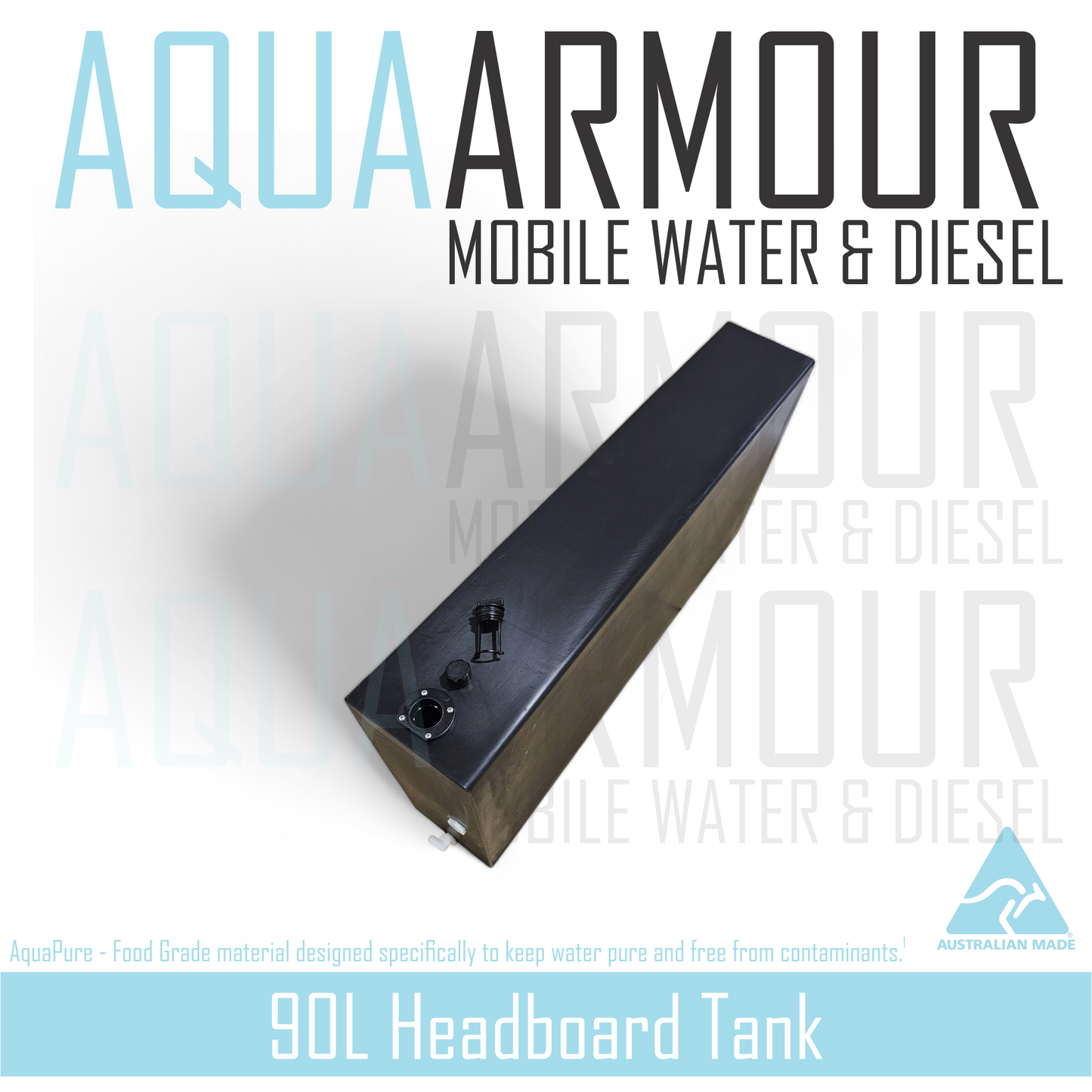 90L Headboard Fresh Water Tank (100x50x19)