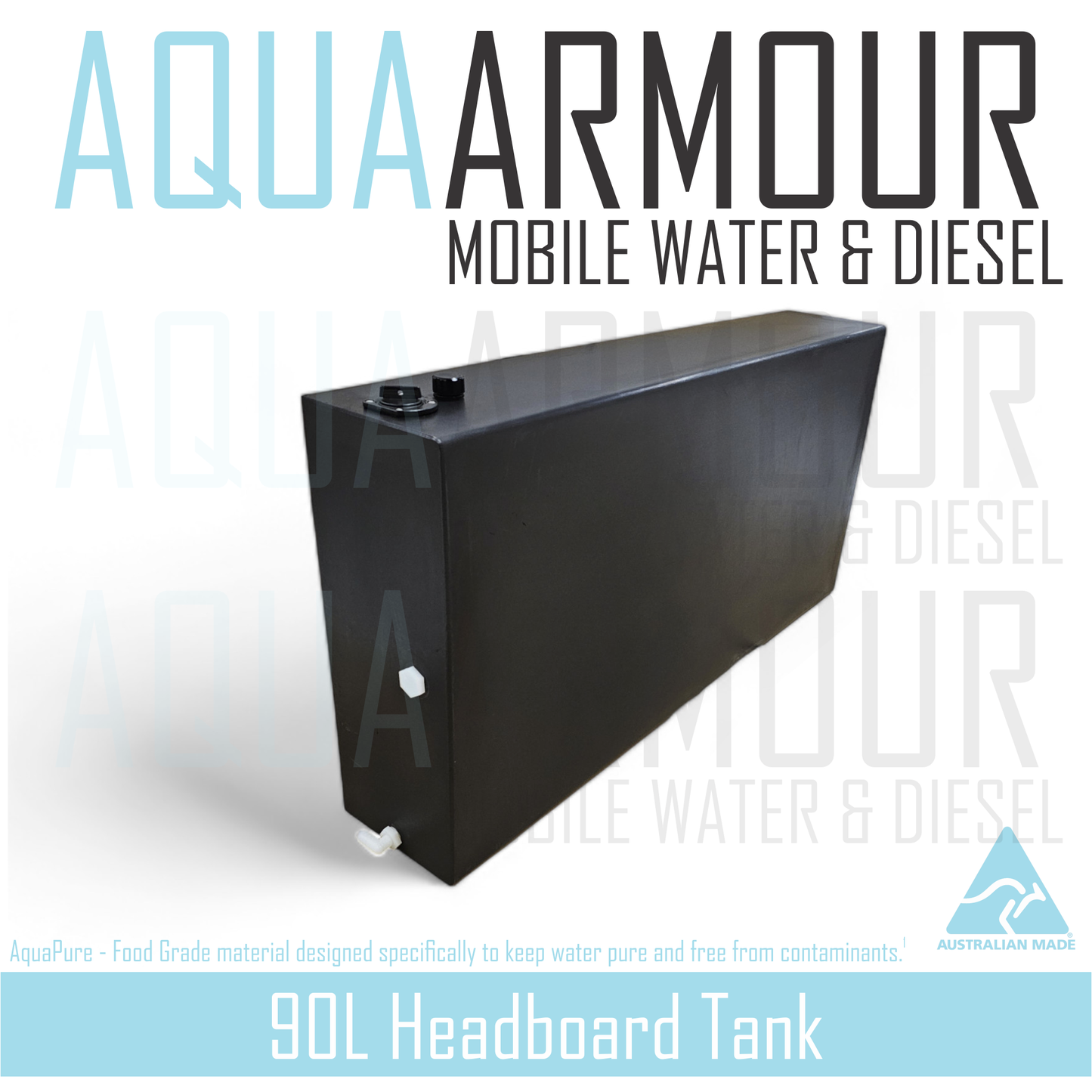 90L Headboard Fresh Water Tank (100x50x19)
