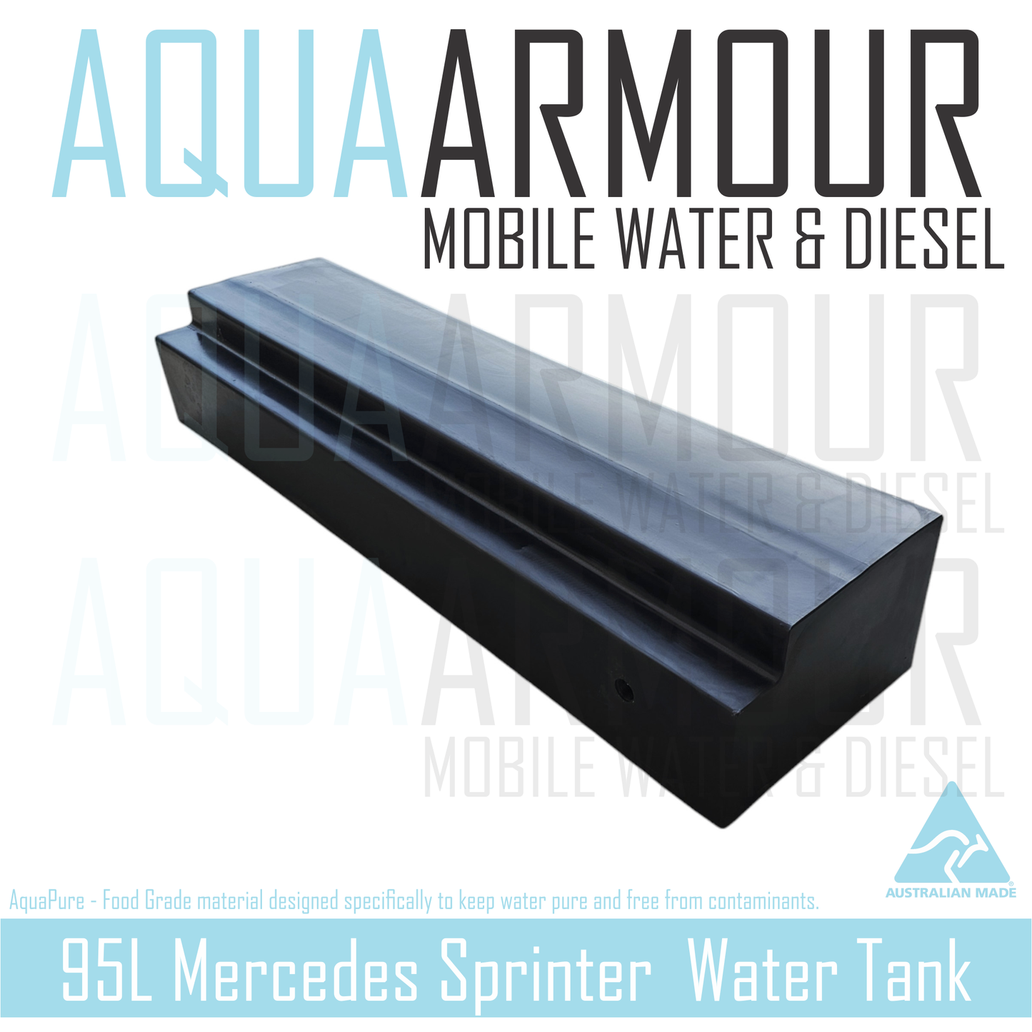 95L Mercedes Sprinter Fresh Water Tank