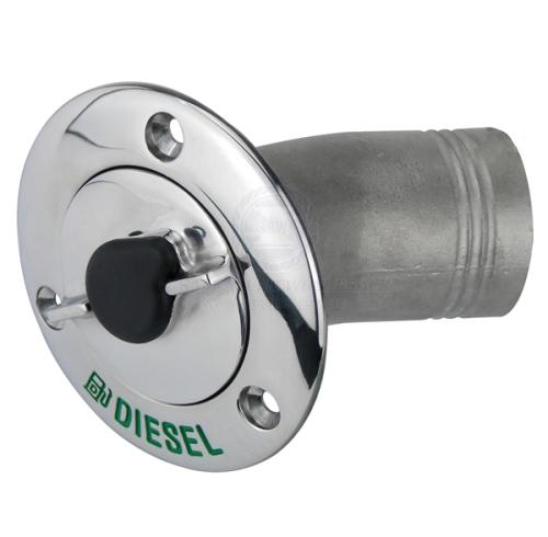 50mm Locking Diesel Fuel Filler Neck - Bracket available also
