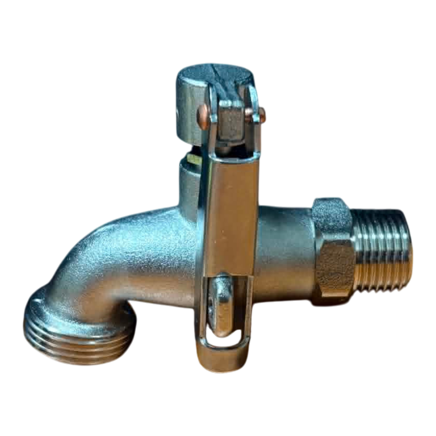 Lockable Brass Quarter Turn Tap for Water Tanks