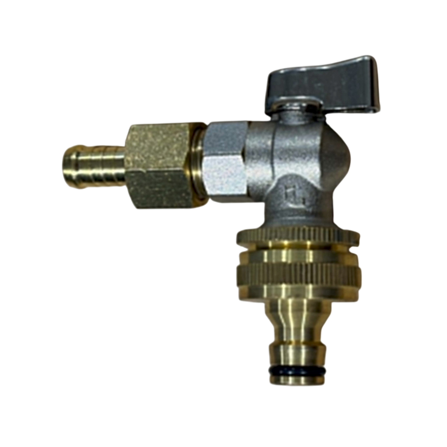 Brass Quarter Turn Chrome Tap for Water Tanks