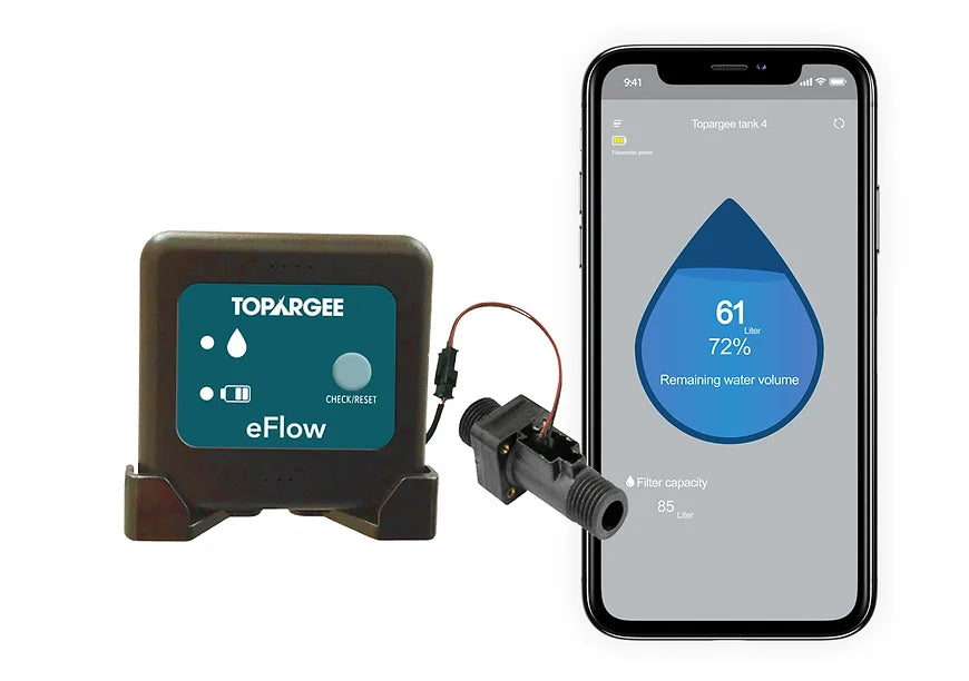 Topargee Bluetooth Water Level Gauge